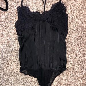 Free People black bodysuit